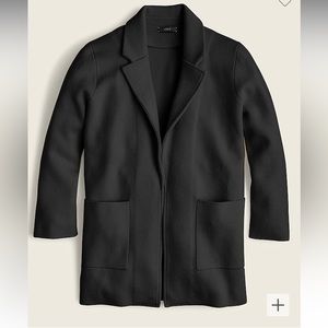 NWT J.Crew Sophie open-front sweater-blazer